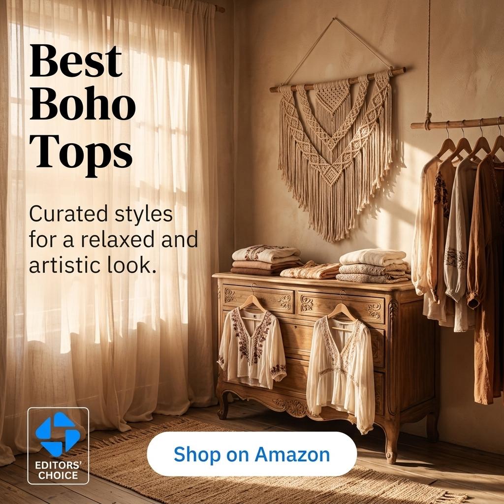 Discover the Magic of Effortless Boho Chic Tops