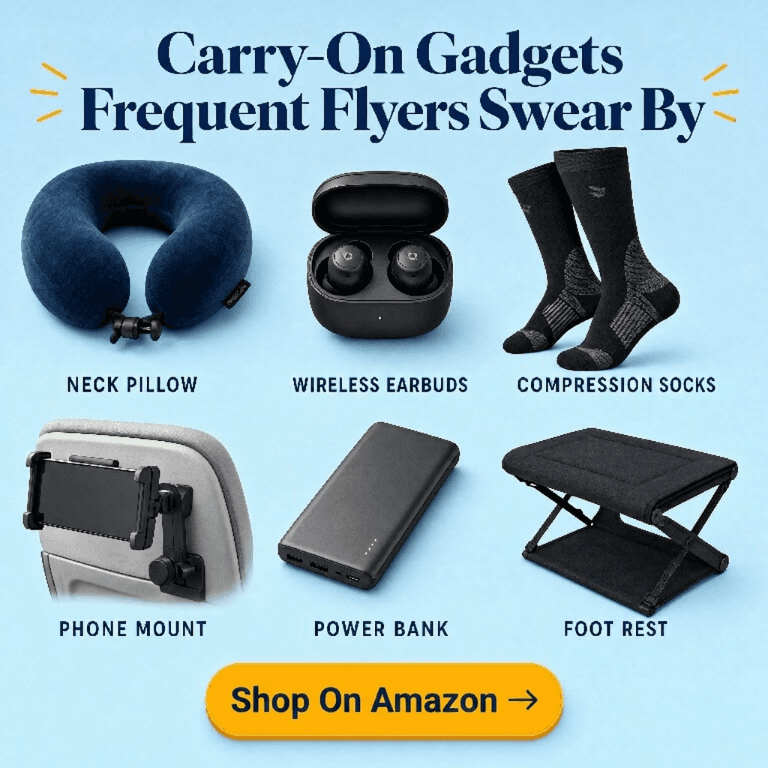 Must-Have Airplane Gadgets