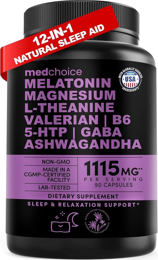 MEDCHOICE 12-in-1 Melatonin Sleep Aid
