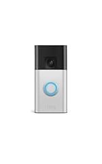 Ring Battery Doorbell 2024, Satin Nickel