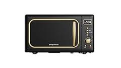 Frigidaire Retro Microwave Black Gold