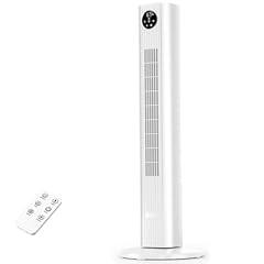 Antarctic Star Bladeless Tower Fan 35" White