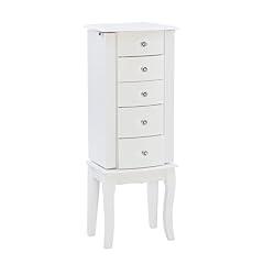 Powell Furniture White Jewelry Armoire