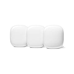 Google Nest WiFi Pro 6E Mesh Router Snow 3 Pack