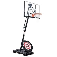 IE Sports Adjustable Basketball Hoop, 54-Inch Backboard