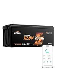LiTime 12V 280Ah Bluetooth Deep Cycle Battery