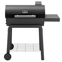 Feasto BBQ Charcoal Grill with Side Table