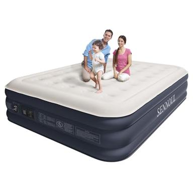 inflated bed
