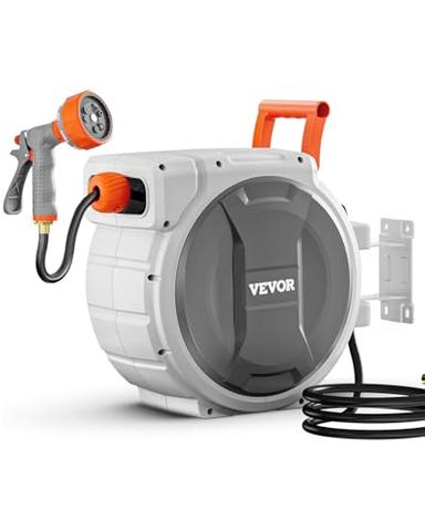 retractable hose reel wall mount