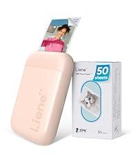 Liene Mini Photo Printer with Adhesive Paper