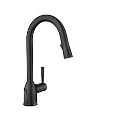 Moen Adler Matte Black Touchless Kitchen Faucet