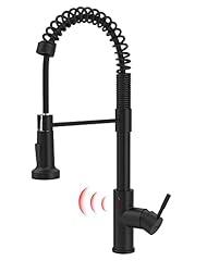 GIMILI Matte Black Touchless Smart Kitchen Faucet