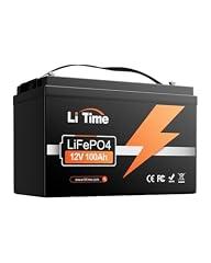 LiTime 12V 100Ah LiFePO4 Battery BCI Group 31