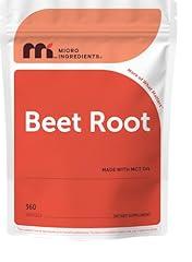 Micro Ingredients Beet Root Softgels with MCT Oil