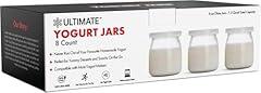 Ultimate Yogurt Jars - 8 Count Glass Cups