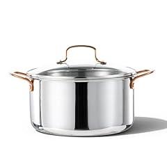 CAROTE 8 Qt Tri-Ply Stainless Steel Stockpot
