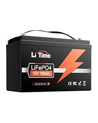 LiTime 12V 100Ah LiFePO4 Battery