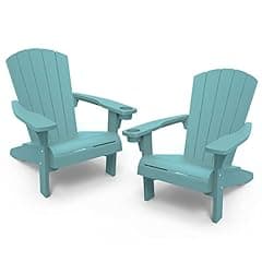 Keter Alpine Adirondack Resin Chairs, Teal