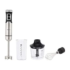 Amazon Basics Immersion Hand Blender Silver