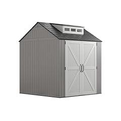 Rubbermaid Resin Outdoor Storage Shed 7x7 Ft