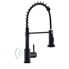 WEWE Matte Black Touchless Kitchen Faucet