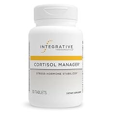 Cortisol Manager Supplement with Ashwagandha and L-Theanine