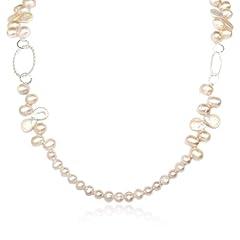 Pink Freshwater Pearl Necklace, 30-Inch