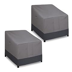 Easy-Going Waterproof Outdoor Chair Cover 2-Pack