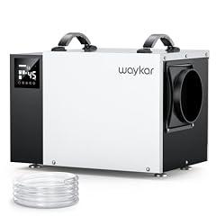 Waykar 125 Pint Commercial Dehumidifier with Pump