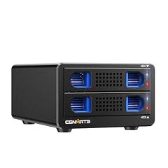 CENMATE Aluminum Hard Drive Enclosure with Cooling Fan