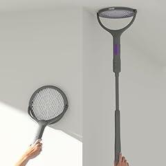 Rechargeable Electric Fly Swatter with Telescopic Handle