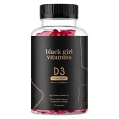 Black Girl Vitamins Vitamin D3 Gummies