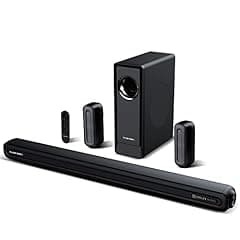 RAINEVERRY 5.1 Surround Sound Bar with Dolby Audio