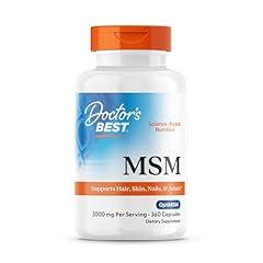 Doctor's BEST MSM 3000 mg, Non-GMO, Gluten Free
