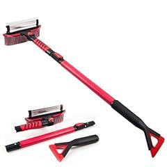 DE Anderqueen 42" Extendable Snow Brush & Ice Scraper