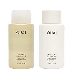 OUAI Fine Shampoo and Conditioner Set