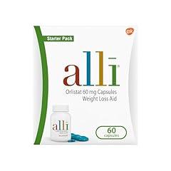 Alli Diet Weight Loss Supplement, Orlistat 60mg, 60 Count