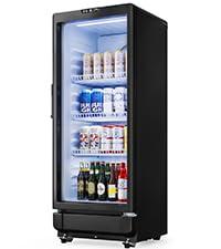 YITAHOME Commercial Beverage Refrigerator with Glass Door