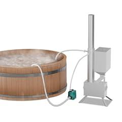 POOLCOMFT Wood Pellet Pool Heater