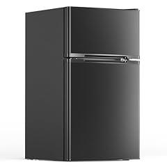 Electactic Compact Fridge with Freezer, Black