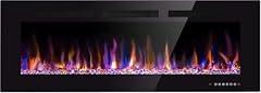 Xbeauty 50" Wall Mounted Electric Fireplace