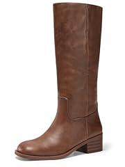 Coutgo Women's Knee High Boots