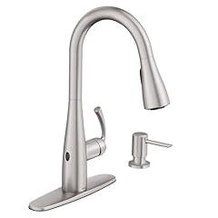 Moen Essie Touchless Kitchen Faucet with Soap Dispenser