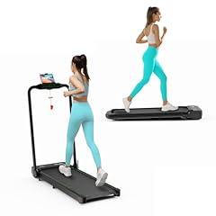 UPREIGN Folding Treadmill with Remote and App