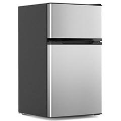 Electactic 3.1 Cu.Ft Stainless Steel Mini Fridge