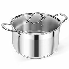 Kirecoo Stainless Steel Stock Pot 8 Quart