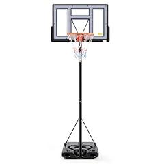 Sweetcrispy Portable Adjustable Basketball Hoop