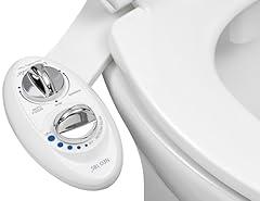 LUXE Bidet NEO 185 - Dual Nozzle, Self-Cleaning, Non-Electric Bidet Attachment