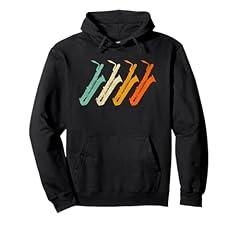 Retro Baritone Saxophone Hoodie