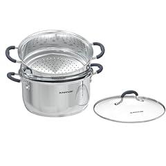 Sunhouse 3.3 Quart Stainless Steel Steamer Pot